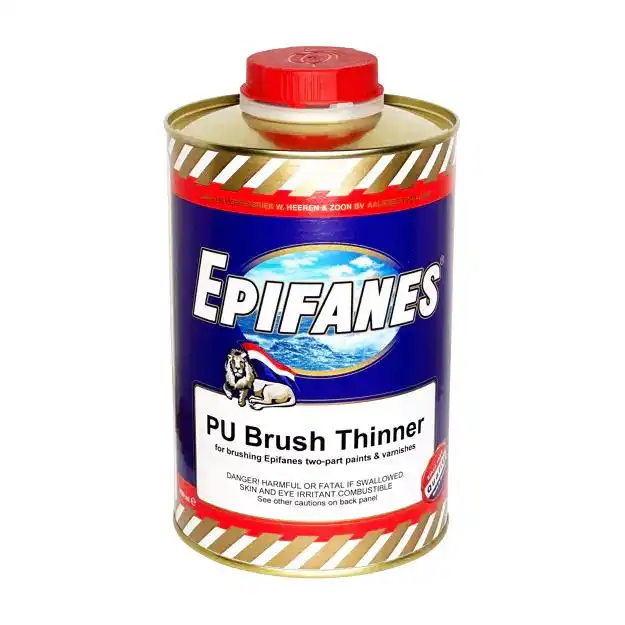 Epifanes Brush Thiner PU 2, Diluyente para Pincel de Pintura y Barniz 2 Componentes 1L